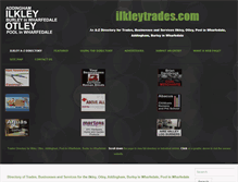 Tablet Screenshot of ilkleytrades.com